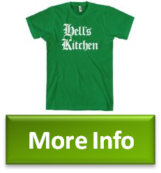 An Smash Vintage Mens Hells Kitchen NYC Gothic Tshirt